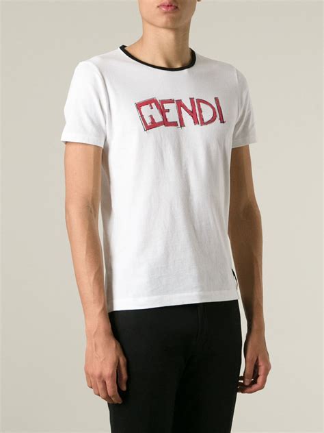 fendi t-shirt white